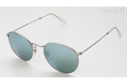 Ray-Ban Round Flash Lenses (RB3447 019/30 50mm) saules brilles